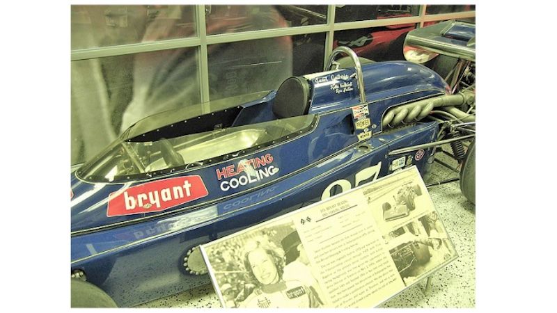 The car driven by Guthrie when she became the first female entrant into the Indianapolis 500.