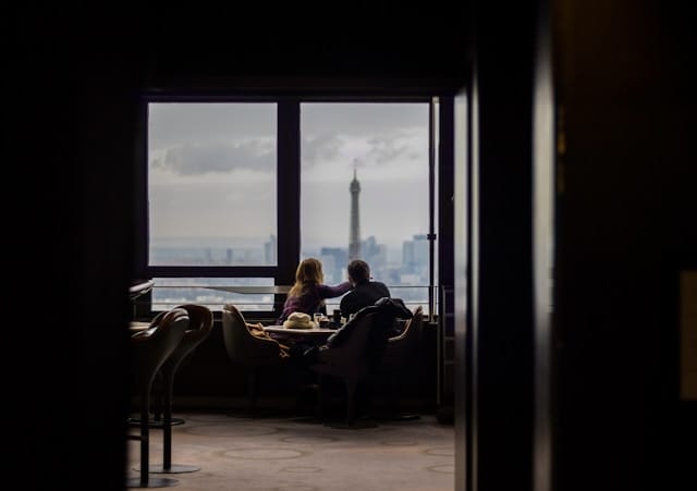 A romantic getaway to Paris