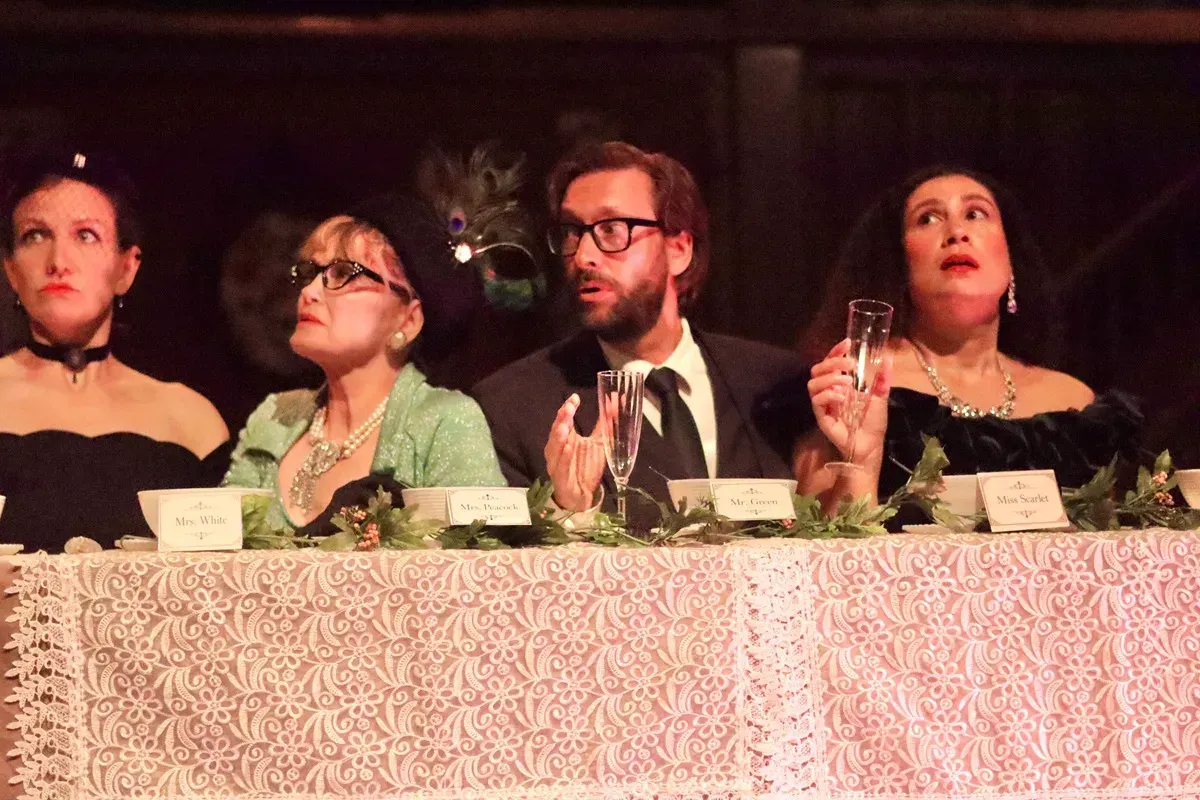 Wren Theatre’s “Clue” has six suspects, several weapons, and no time to slow down