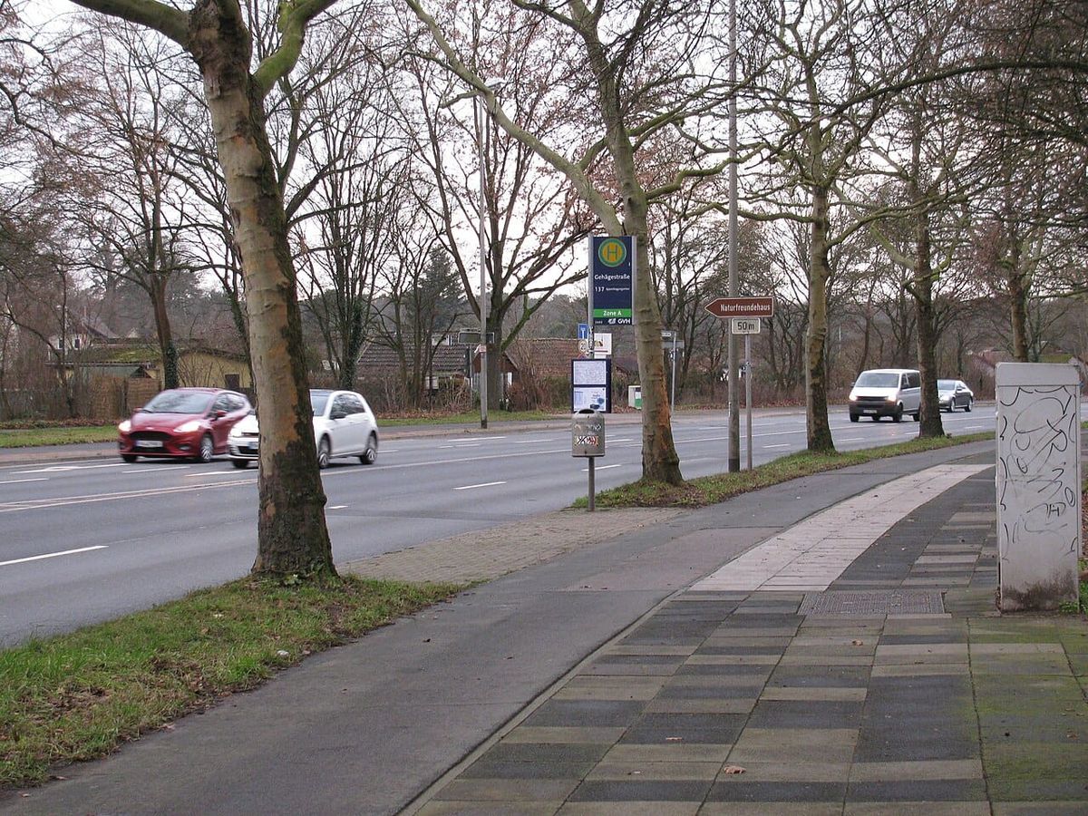 Fahrbahneinbruch in der Gehägestraße — Vollsperrung bis 24. April