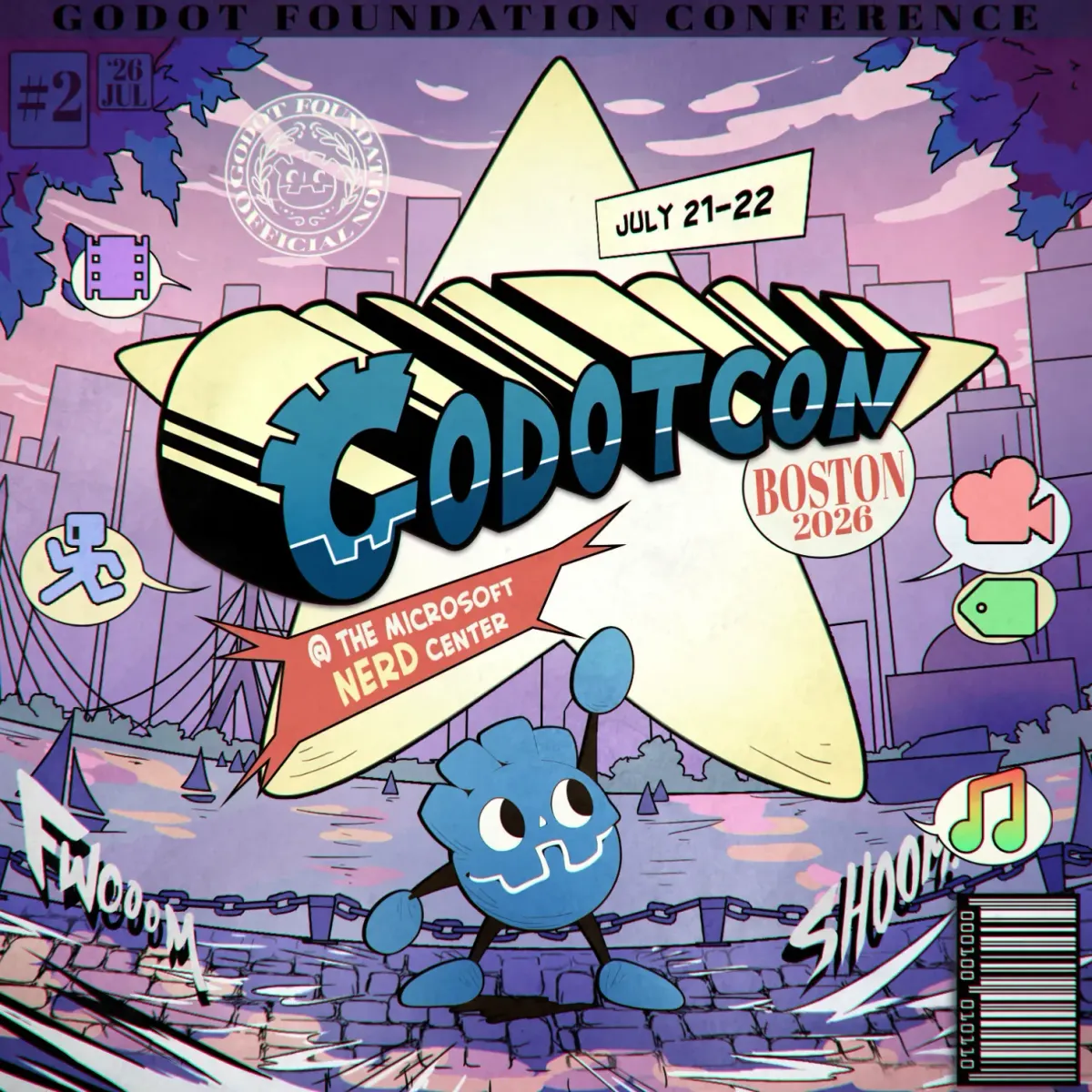 Two Weeks Until GodotCon Boston