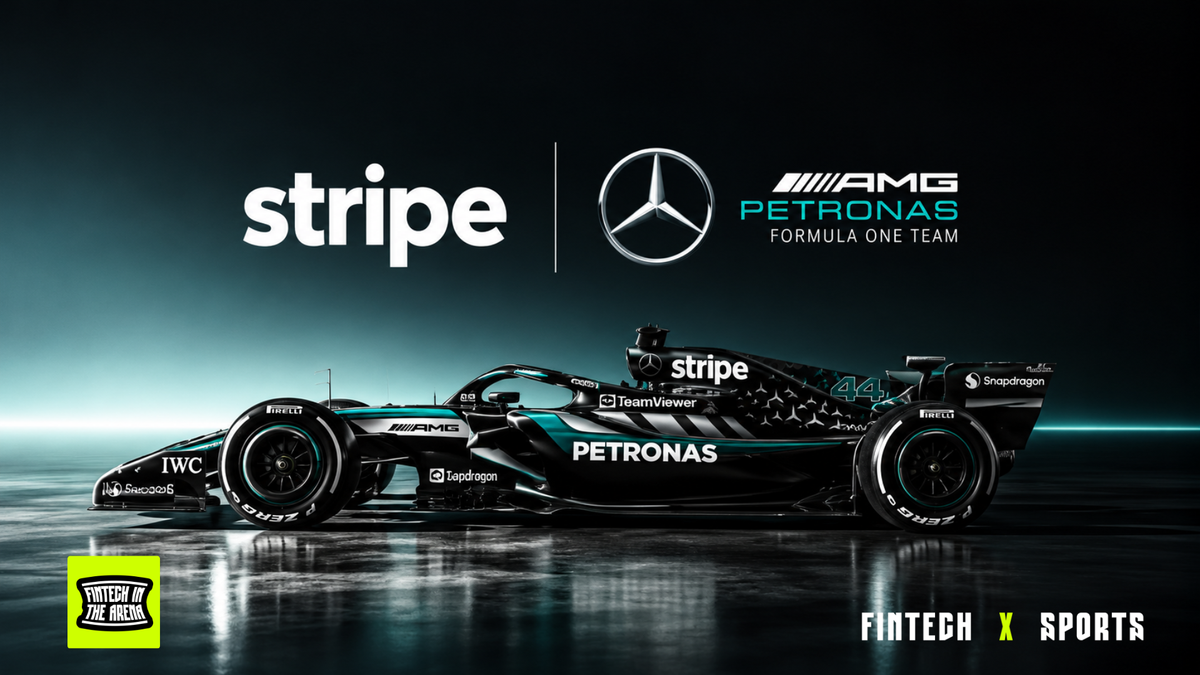 Stripe takes its payments infrastructure to the Mercedes F1 operation