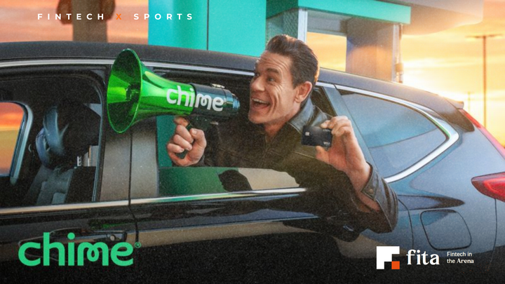 Chime bets on Cena