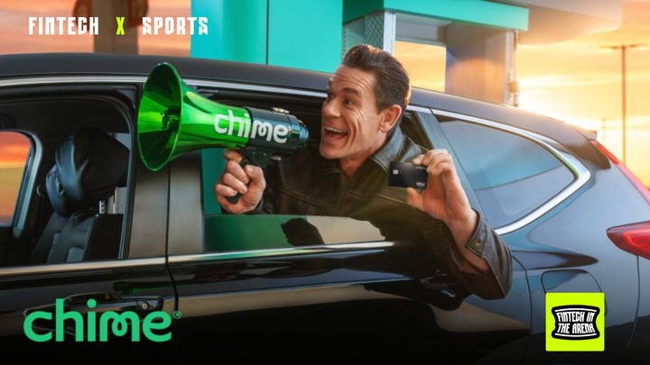 Chime bets on Cena