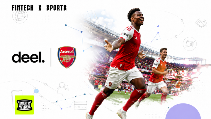 Deel puts its name on Arsenal's sleeve