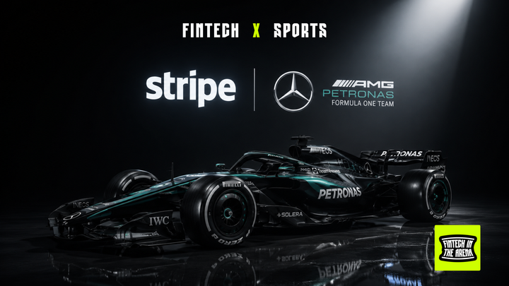 Stripe enters sports sponsorship through the Mercedes F1 deal