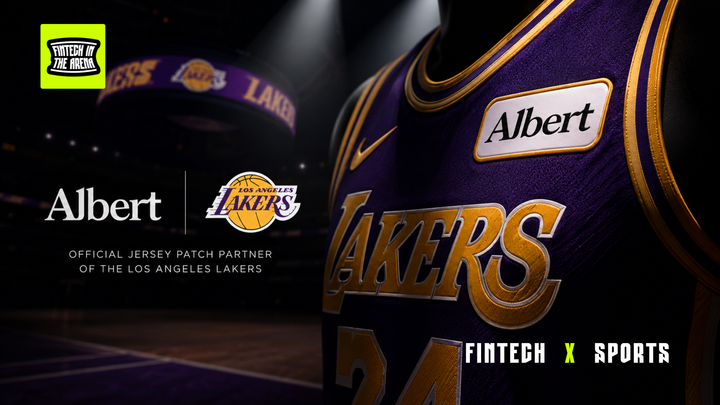 Albert takes its spot on the Lakers Jersey