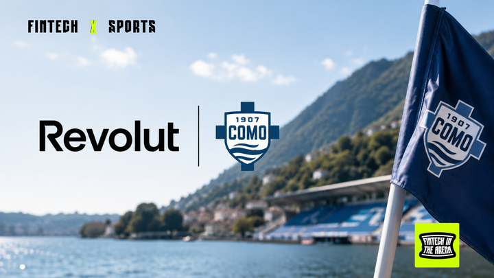 Revolut goes in front of the shirt at Como 1907