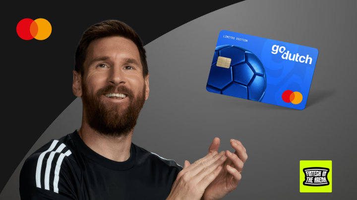 GoDutch puts Messi on the business card