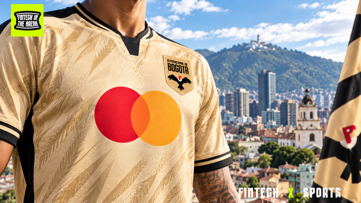 Mastercard takes the front of Inter Bogotá’s shirt