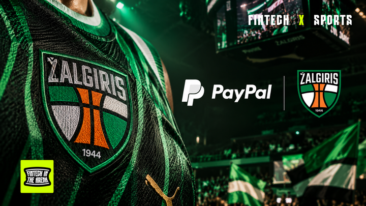 PayPal joins Kaunas Žalgiris for two seasons