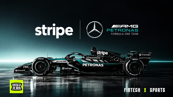 Stripe takes its payments infrastructure to the Mercedes F1 operation
