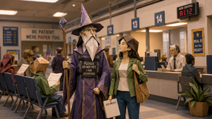 Please Do Not Pet the Wizard post image