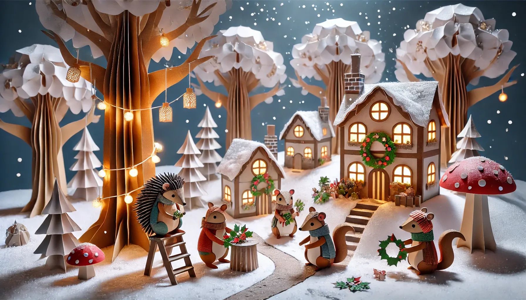 The Winter Glow of Bramblewood Hollow