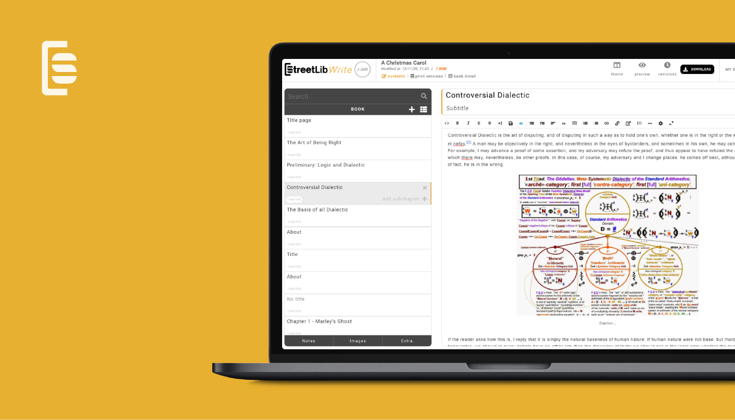 StreetLib Write develops new features for the creation of ebooks and paper books in Print On Demand