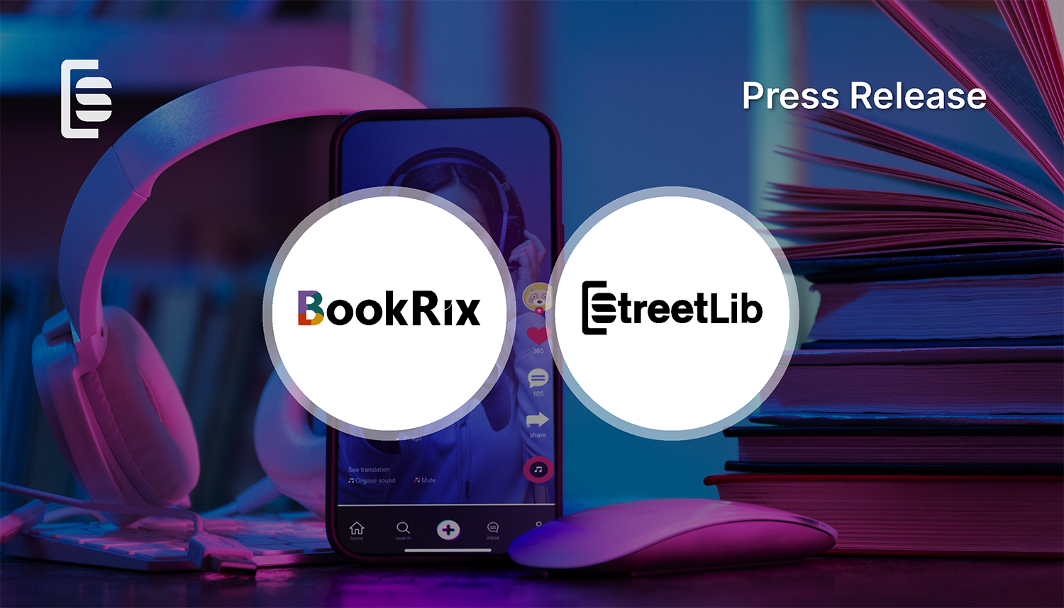 StreetLib e BookRix insieme per innovare nel mondo del libro
