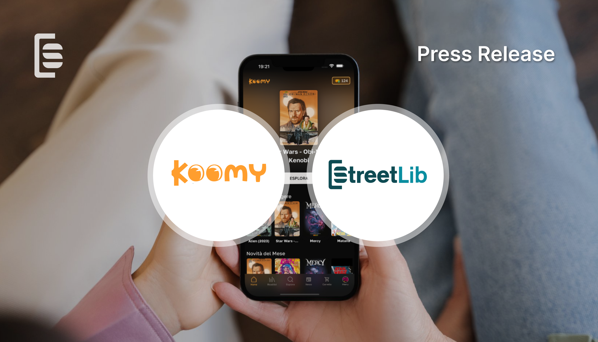 StreetLib arricchisce le soluzioni per la distribuzione di e-comics grazie alla nuova partnership con Koomy