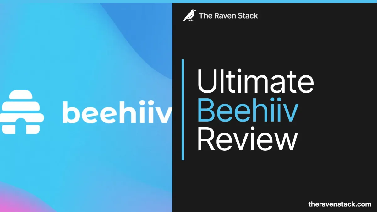 Cover of the Article "Ultimate beehiiv Review" get a promo code