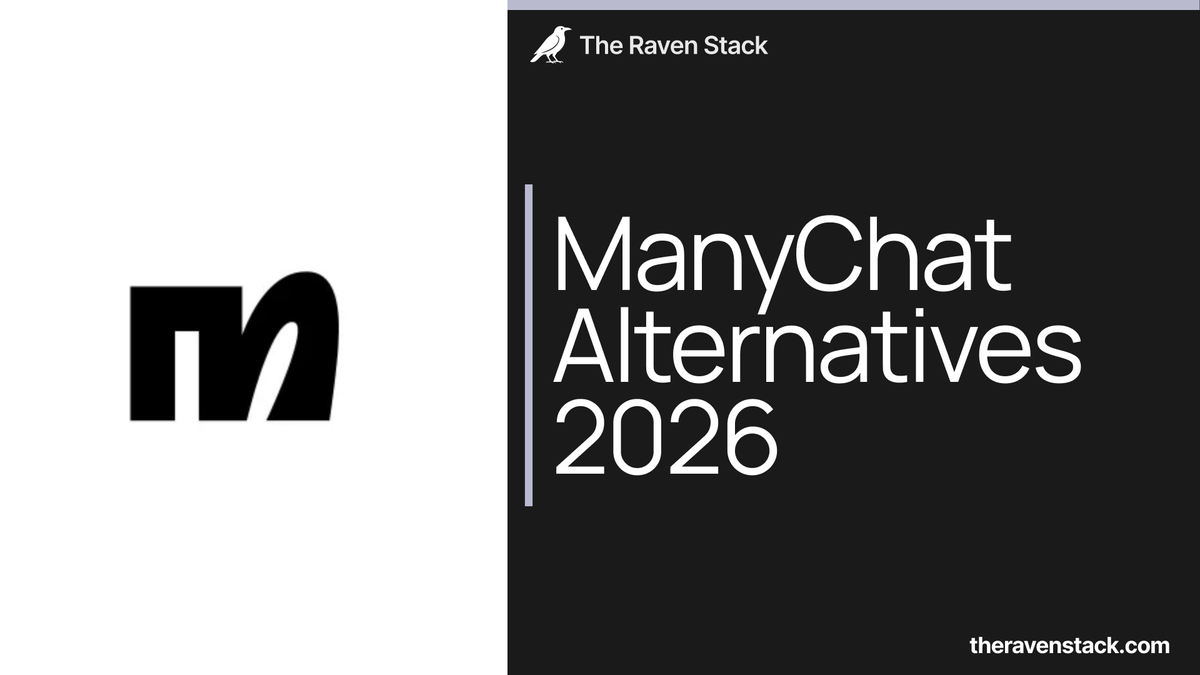 Cover for the article "Manychat Alternatives 2026"