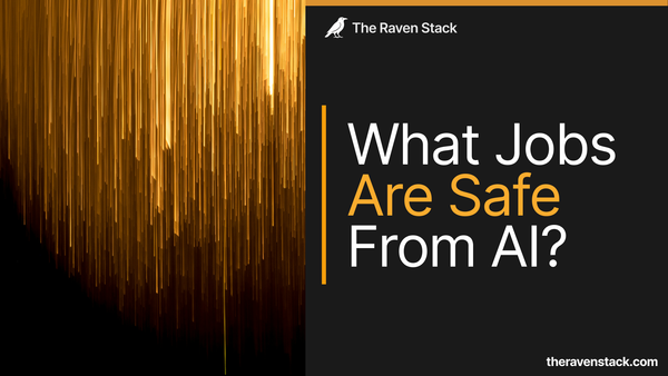 Cover of the article what job are safe from ai