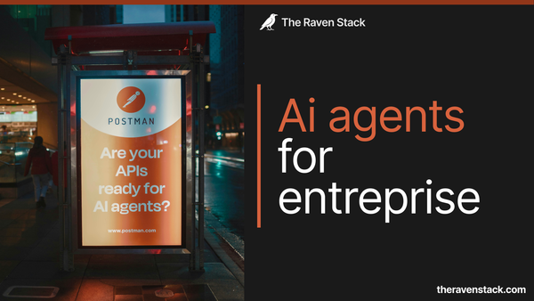 Cover for the article "Ai agents for entreprise"