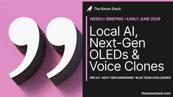 Cover of the weekly tech news of early june 2026