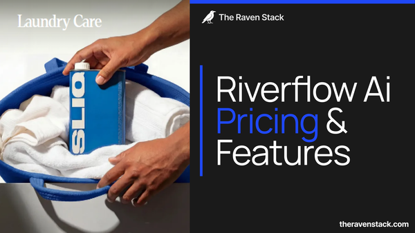 Cover for the blog post "Riverflow AI, pricing, features and alternatives"