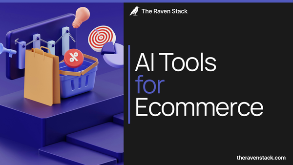 Cover for the blog post "best ai tools for Ecommerce"