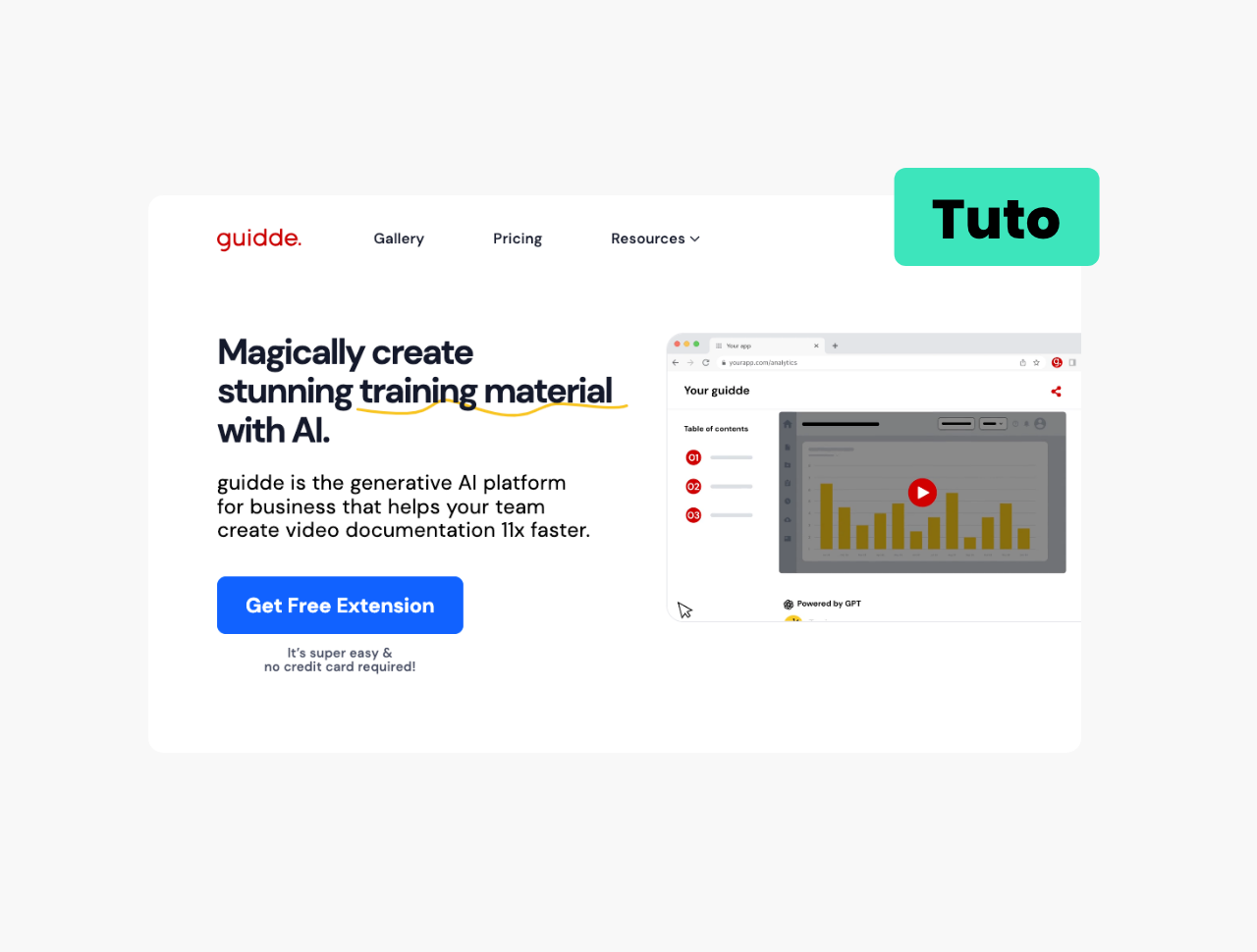 Tutoriel : Créez facilement des tutoriels avec l'IA pour former vos équipes, vos prestataires...
