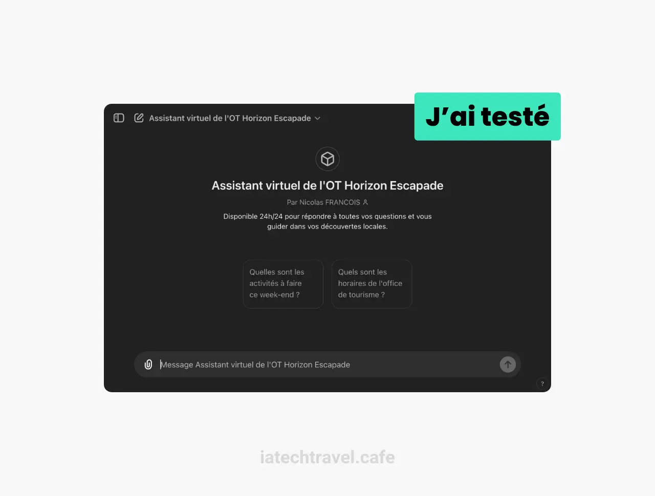 Tutoriel : Comment utiliser ChatGPT pour répondre rapidement aux questions fréquentes dans le tourisme