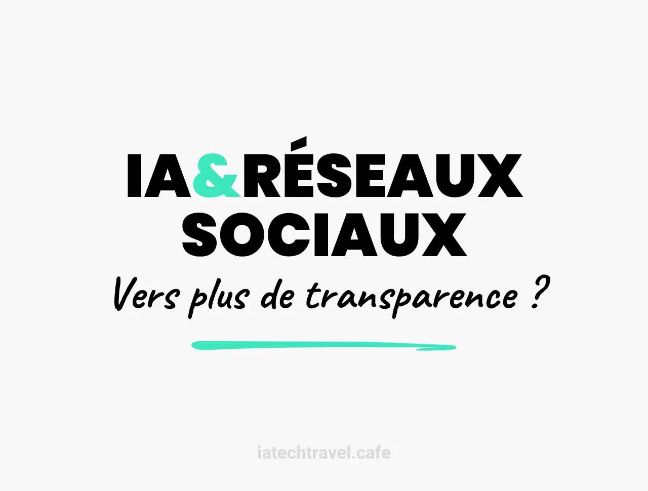 Les réseaux sociaux face aux contenus générés par l’IA : vers plus de transparence ?