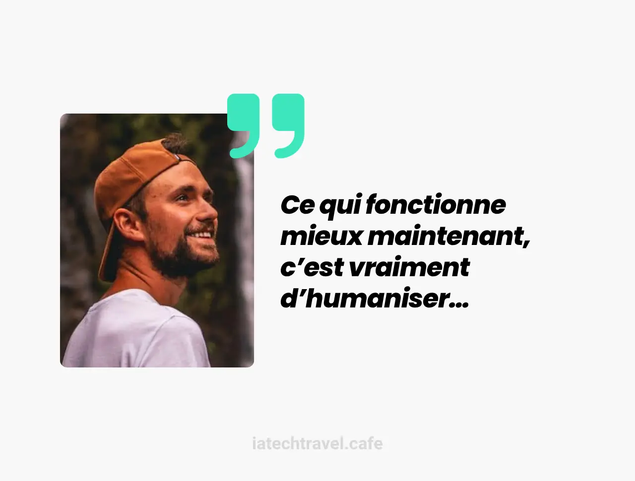 "Impact de l’IA sur la création de contenu voyage..." - 3 questions à Bruno Maltor