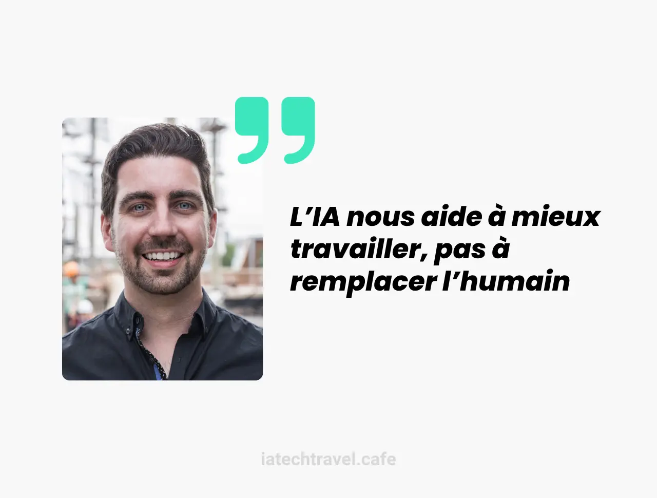 Jean-Philippe Duchesneau : « L’IA nous aide à mieux travailler, pas à remplacer l’humain »