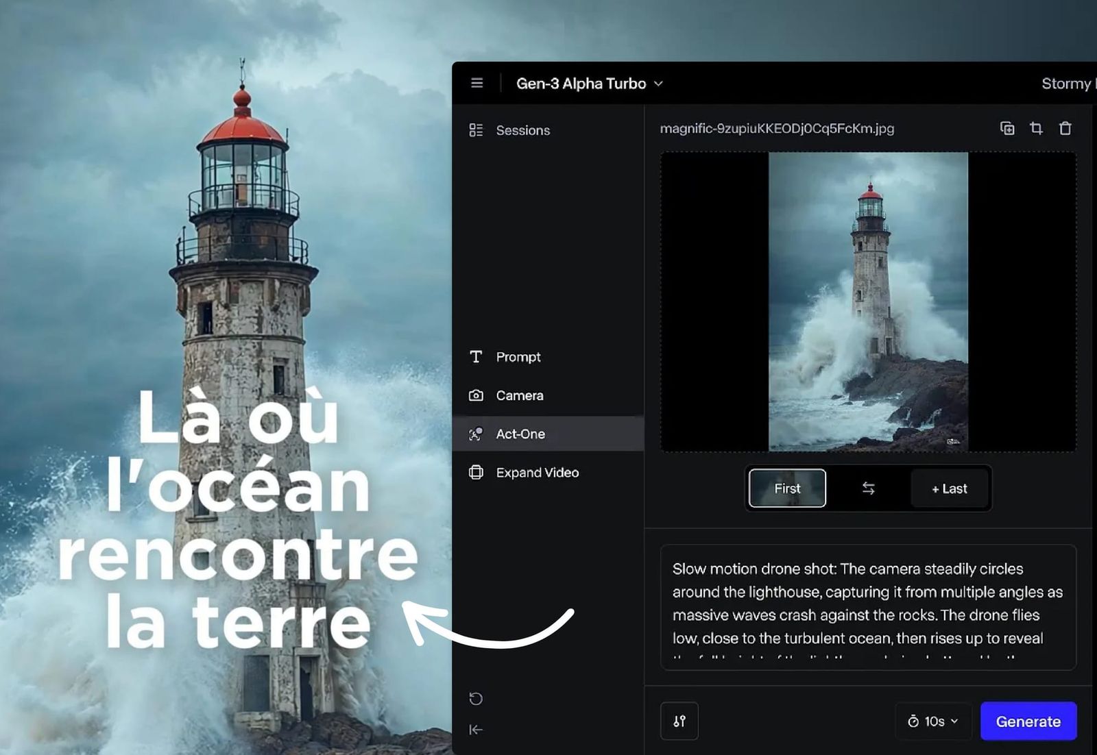 Et si je créais une vidéo de promotion touristique de la France avec l’IA ?