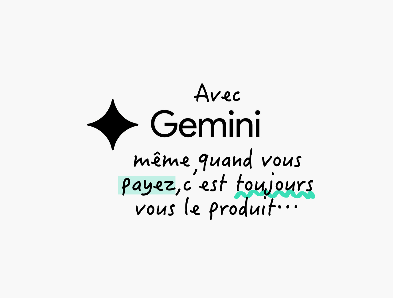 Google Gemini : Pourquoi payer ne suffit plus pour protéger vos données