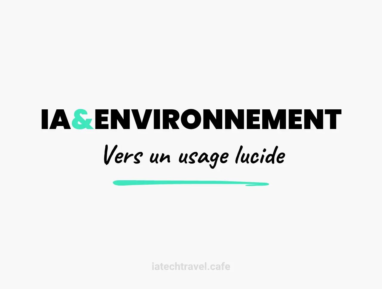 L’impact environnemental de l’IA : vers un usage lucide et responsable