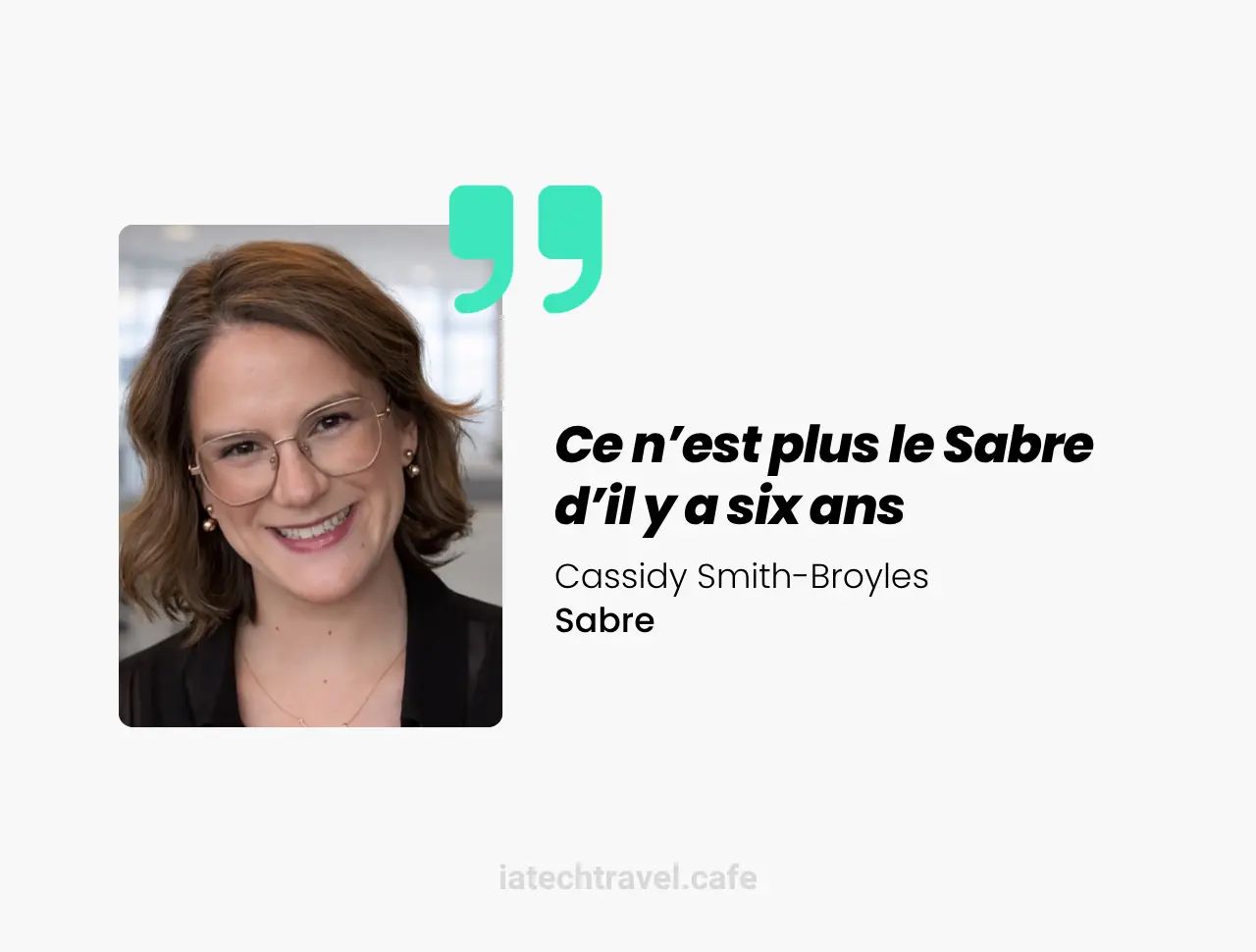 Cassidy Smith-Broyles (Sabre) : "Ce n'est plus le Sabre d'il y a six ans"