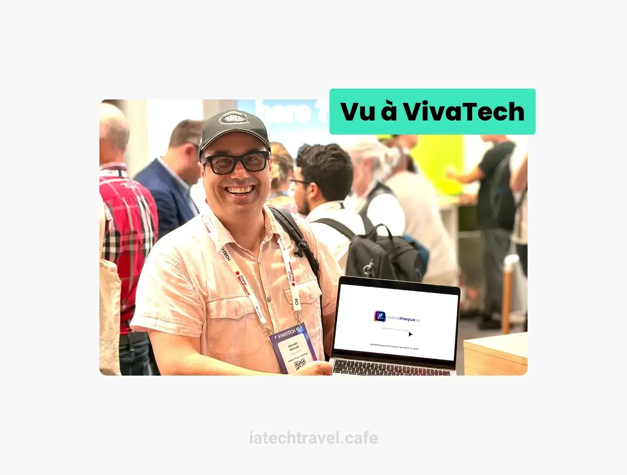 Vu à VivaTech : Narratheque.io et le pari d'une IA plus souveraine