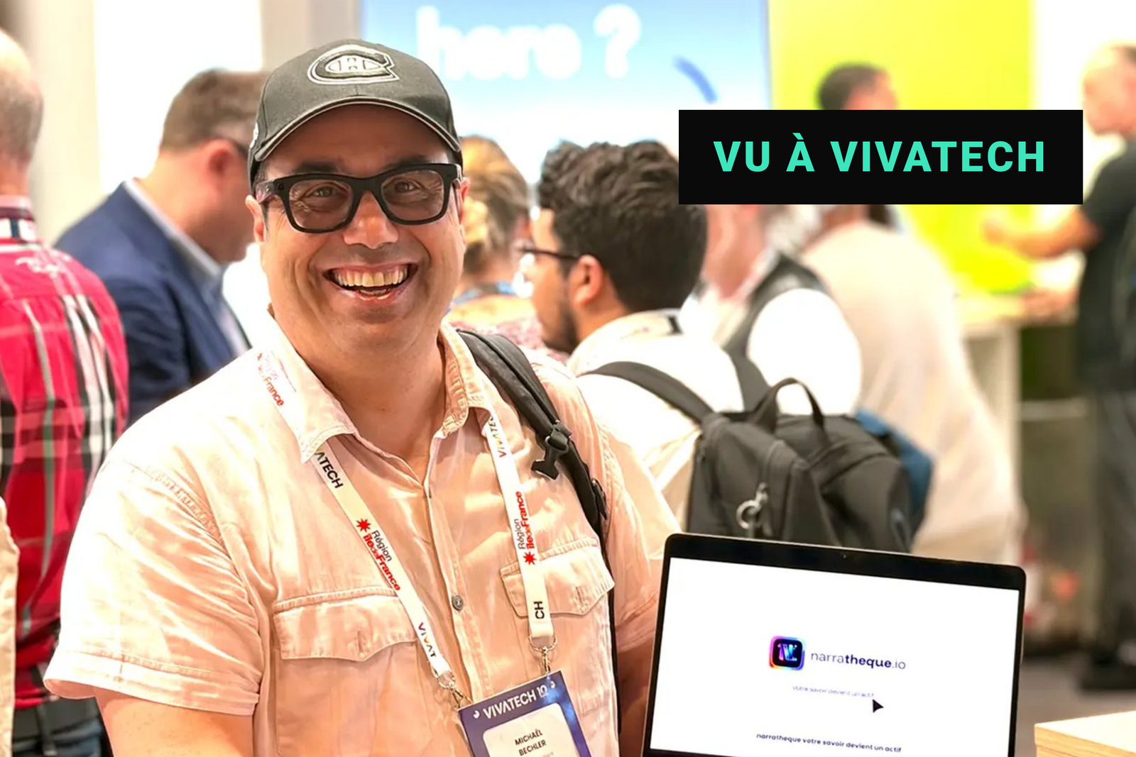 Vu à VivaTech : Narratheque.io et le pari d'une IA plus souveraine