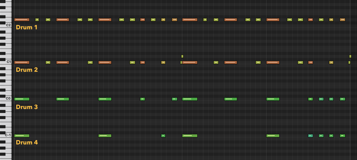 Using layering to write a witcher style percussion track