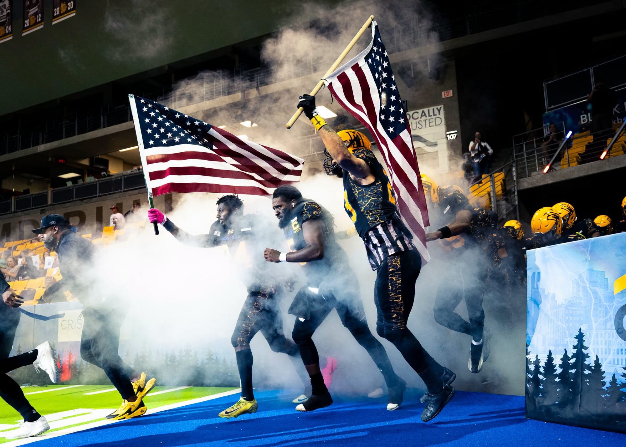 Photo of the Day: Minnesota Monsters take the field on Independence Day weekend