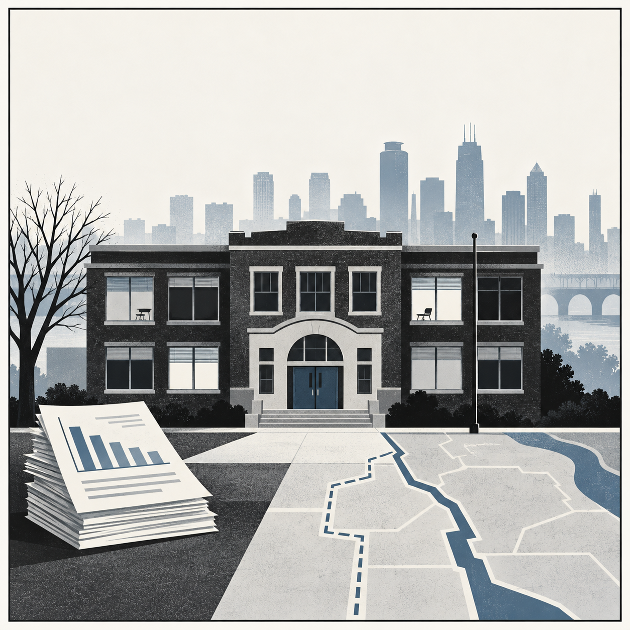 Minneapolis Schools back down. The financial problems haven't gone away.