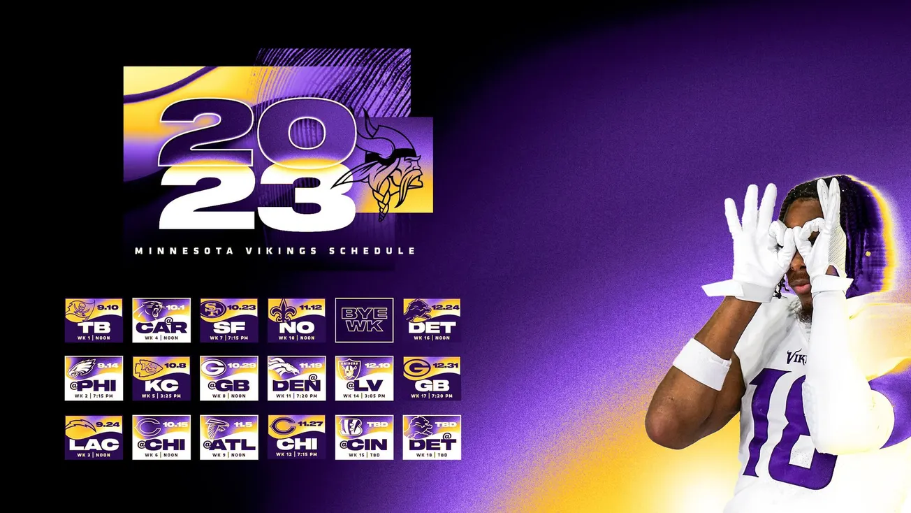 Vikings schedule home preseason games vs Titans and Cardinals