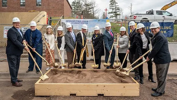 The College of St. Scholastica breaks ground on student center