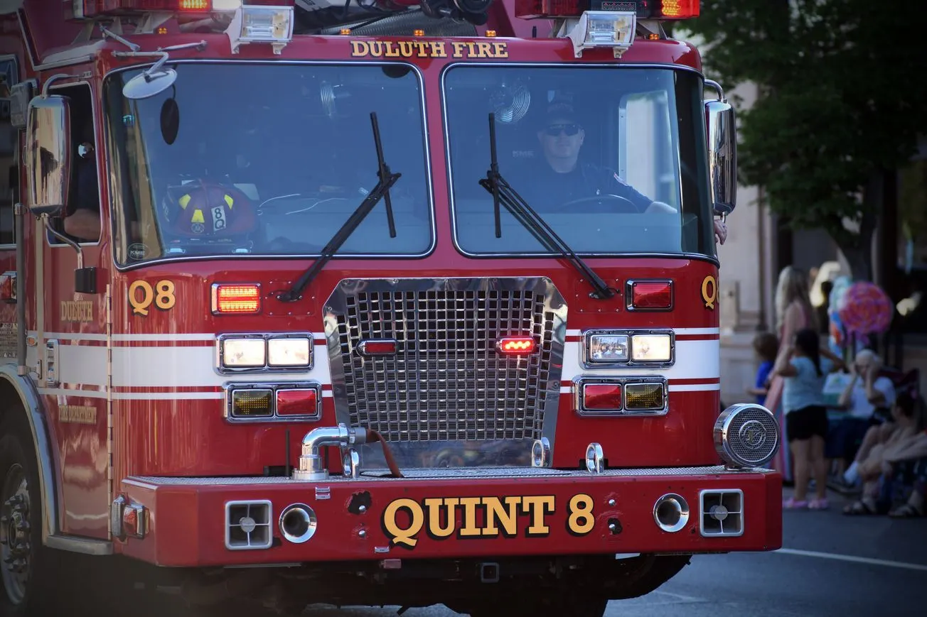 Duluth Fire Department rescues man who fell from trail edge