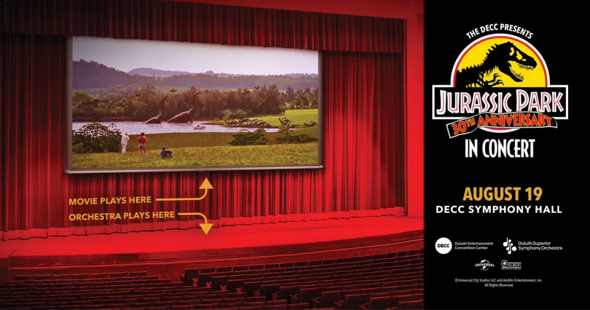 DECC to host Jurassic Park 30th Anniversary in Concert