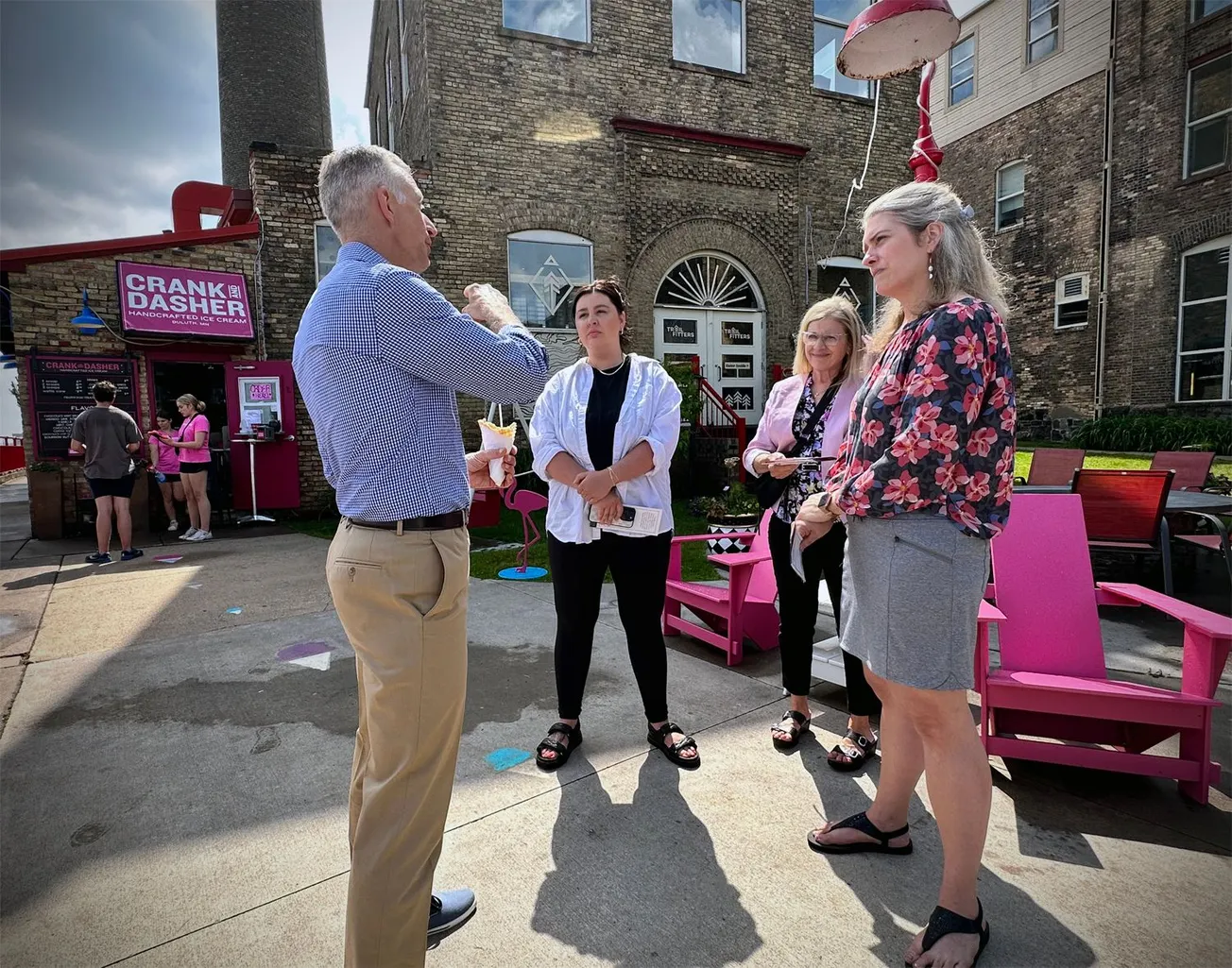 Reinert kicks off summer Ice Cream Social series today