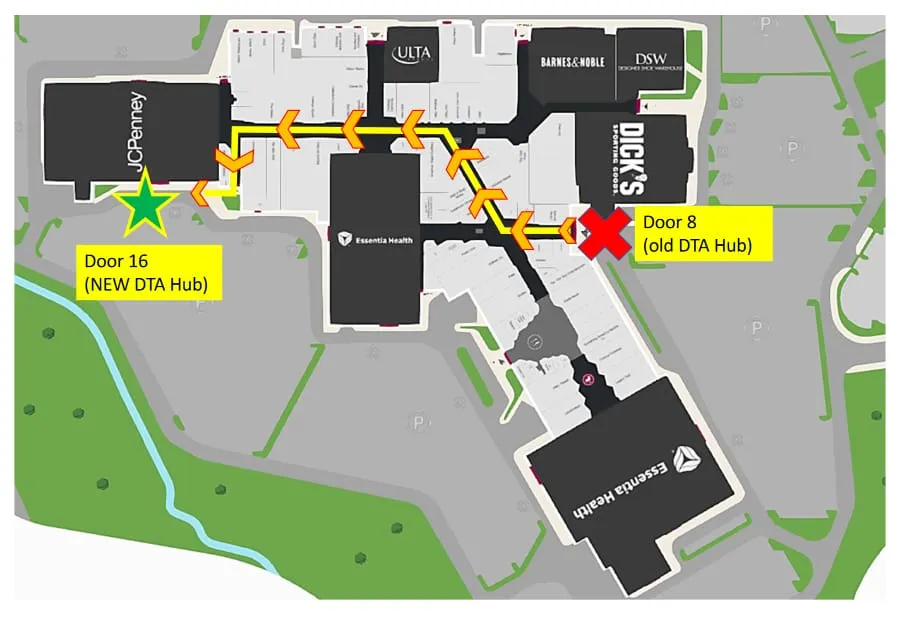 DTA to move Miller Hill Mall operations