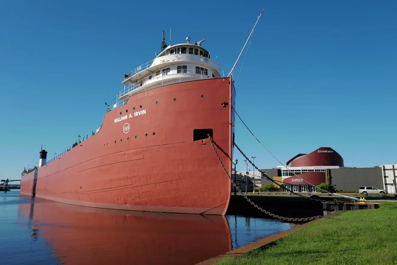 William A. Irvin open for summer tours