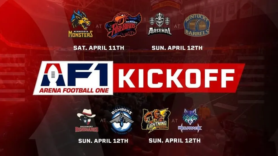 Albany, Nashville and Minnesota top three in AF1 preseason poll